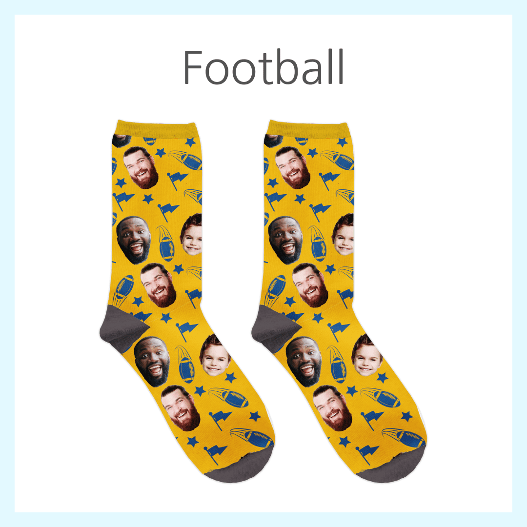 Custom Face Socks by Budsies - Upload Your Photos and Pick Unique Designs