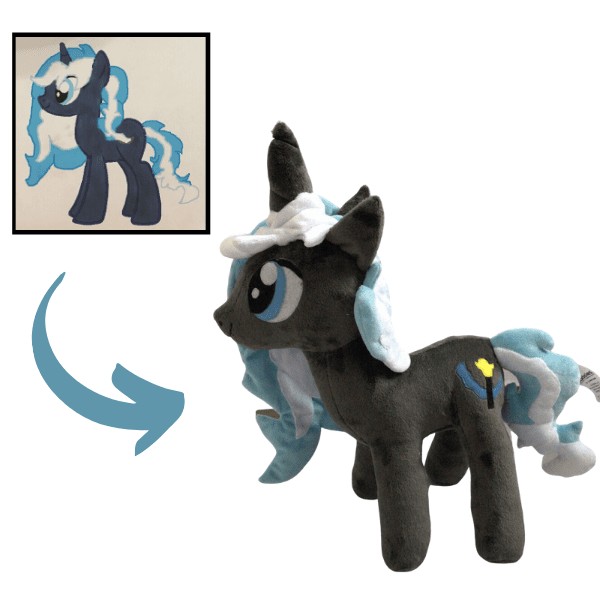 my little pony custom plush