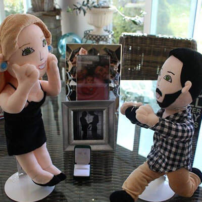 custom made plush dolls