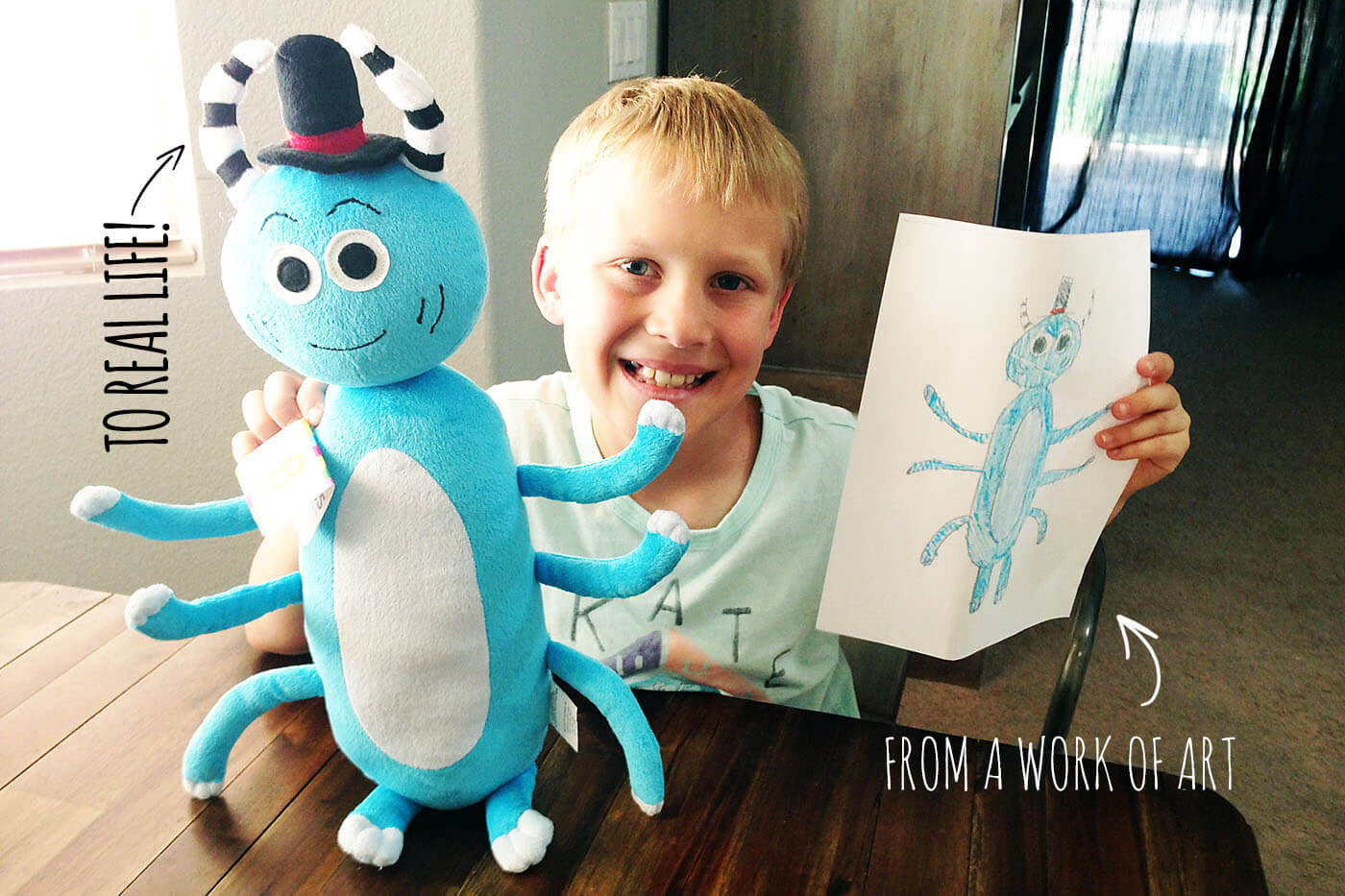 company that turns drawings into stuffed animals